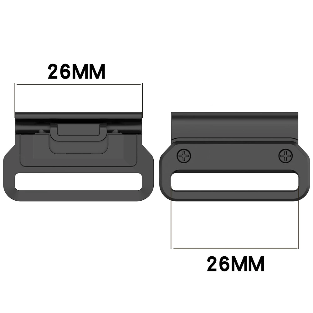 1 pcs Adapter For Garmin Fenix 7 7S 7X 8 Watchband Strap Connector Bracelet 316L Stainless Steel Accessories Quick release watch