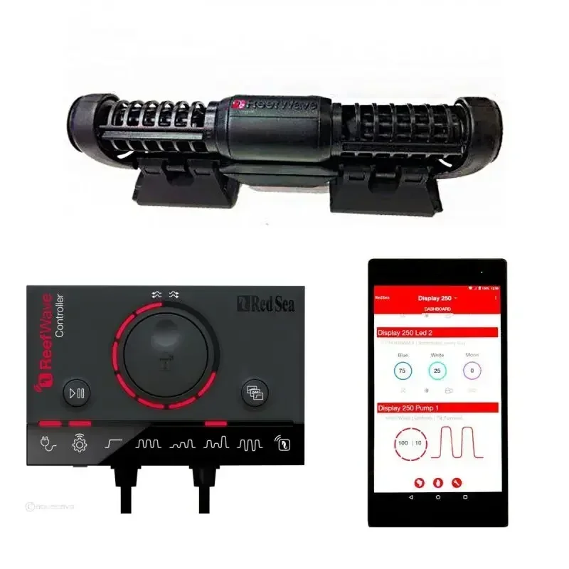 Red Sea Reef Wave 25/45 Wi Fi Program Wave Maker Marine Reef Coral Aquarium Fish Tank Silent Wavemaker