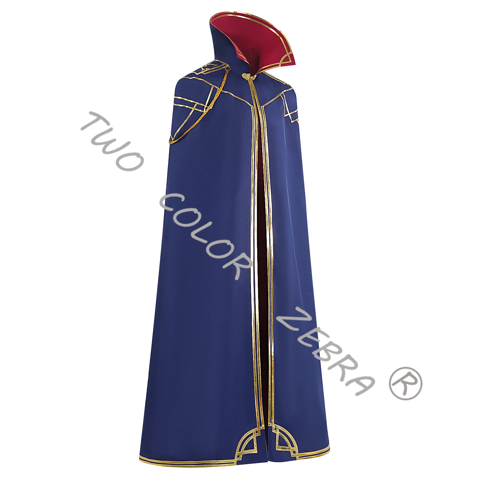 أزياء LoL Anime Arcane Caitlyn Kiramman التأثيرية عباءة زرقاء زي كرنفال الهالوين للنساء والفتيات #3