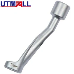 17mm 12Point Common Rail Injection Fuel Line Socket Nut Wrench for BMW for Opel 2.5TD Diesel for 1/2 Flare Nut Wrench Opening