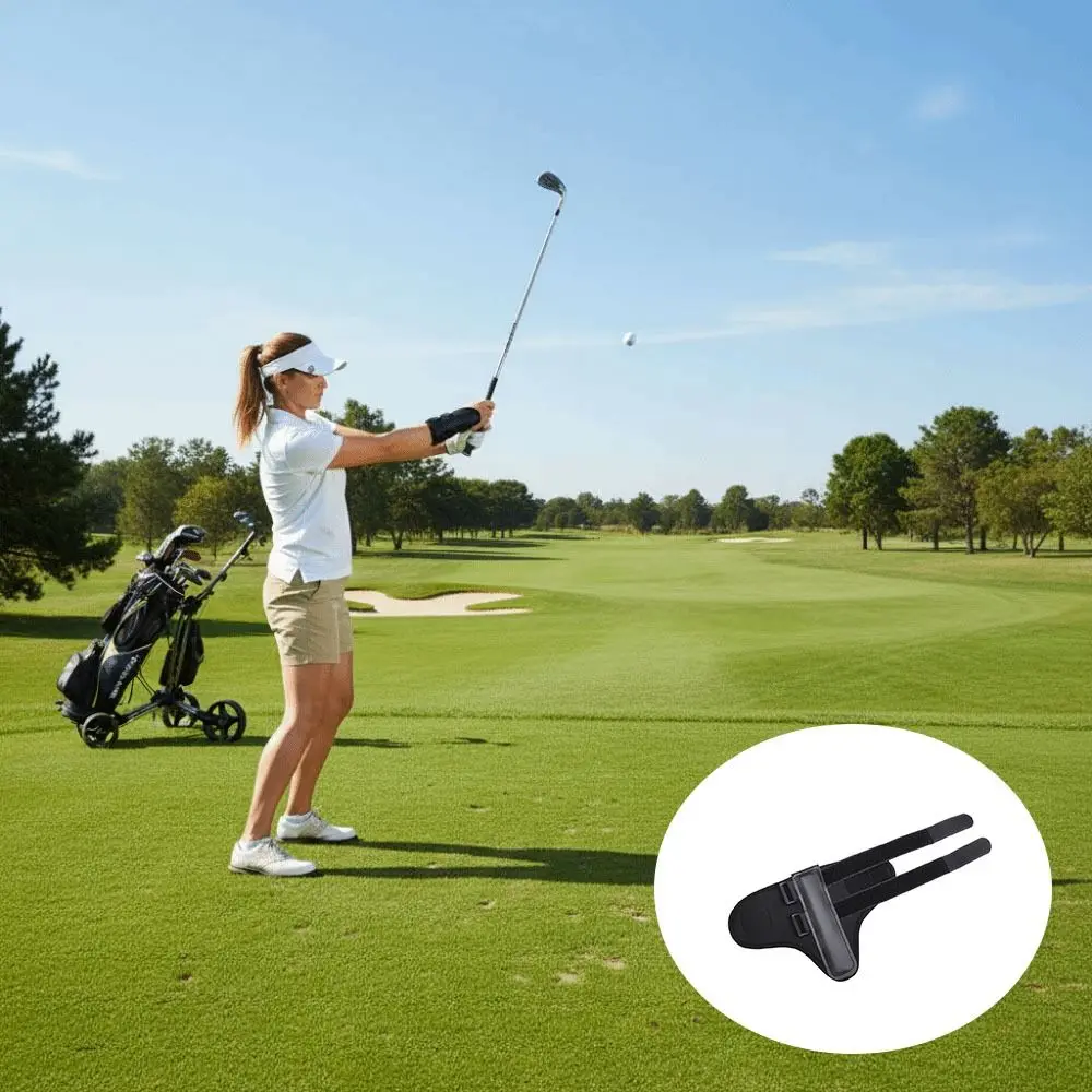 Wrist Flip Preventer Golf Wrist Brace Hand Position Fixer Arm Angle Corrector Golf Pose Corrector Training Standard Posture