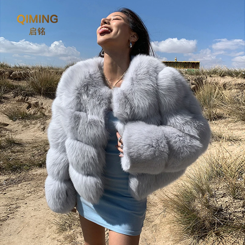 Winter Faux Fur Coat Jacket Luxury Coat Women Imitation Fur Jacket Thick Warm Ladies Fur Jackets Fashion Fuzzy Plush Coats