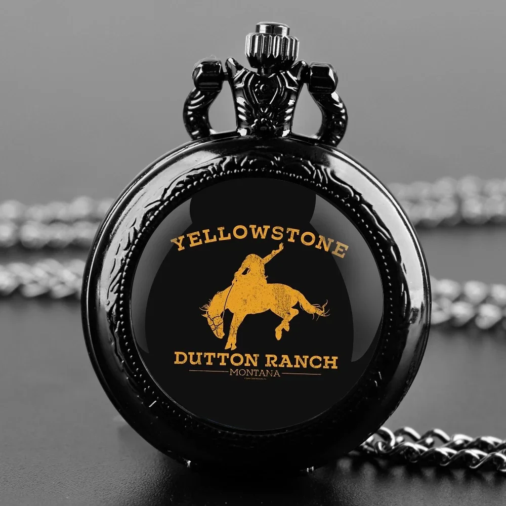

Famous TV Series Glass Dome Pocket Watch with Chain Necklace Vintage Quartz Pendant Watches Mens Women Gift