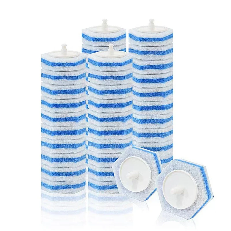 

50PCS Upgraded Toilet Wand Refills For Disposable Wand Heads Most Toilet Wand Refills For Toilet And Bathroom Cleaning