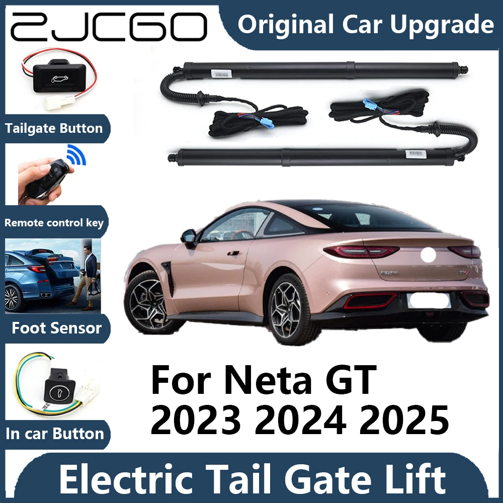 

ZJCGO For Neta GT 2023 2024 2025 Automatic Tailgate Electric Tail Gate Lift Prop Support Vehicle Power Rear Door Liftgate Strut