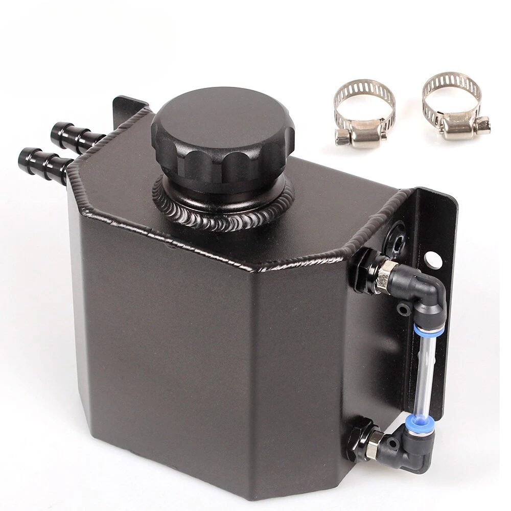 

1L Aluminum Radiator Coolant Overflow Bottle Recovery Water Tank Reservoir NEW