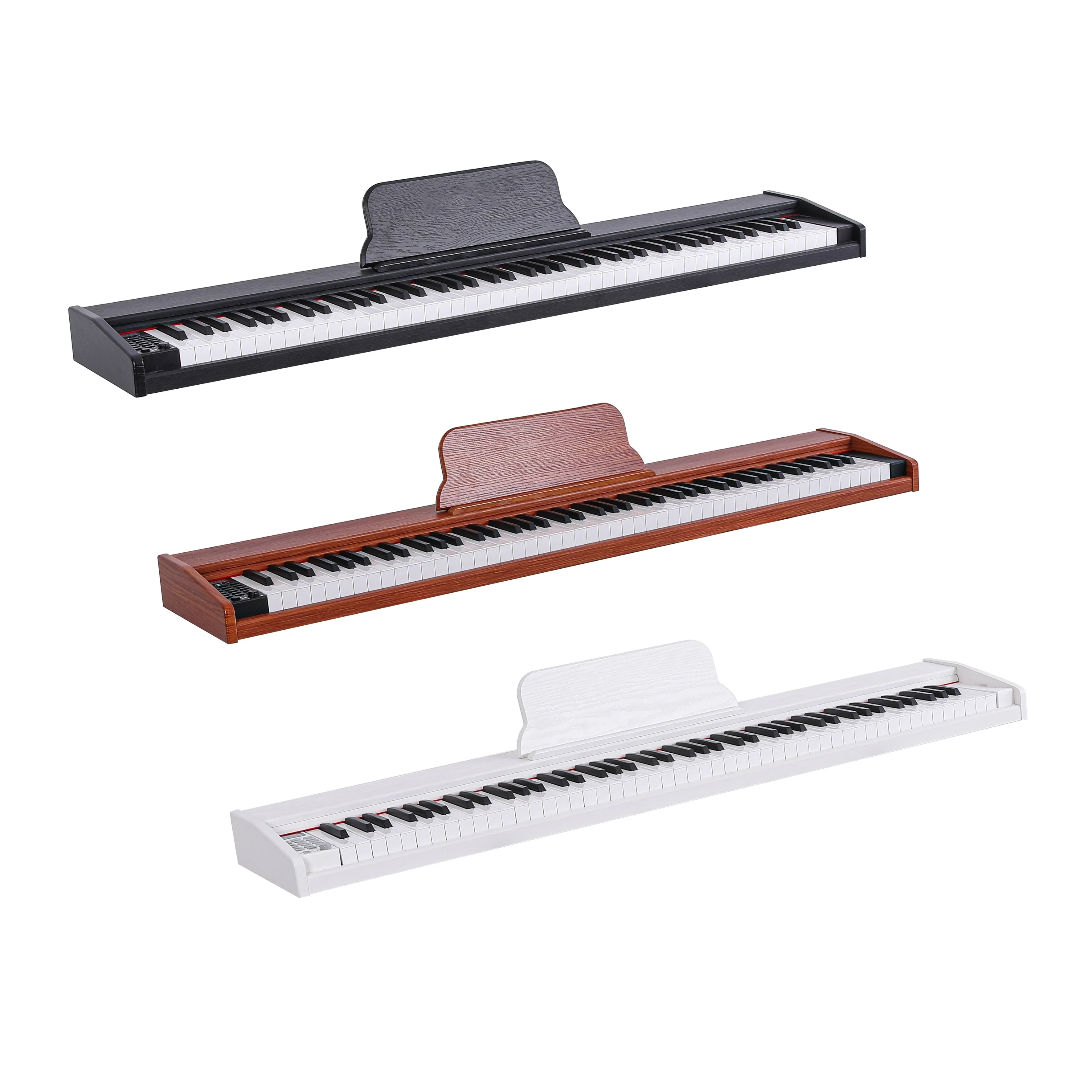 Hot Sale Portable Keyboard 88-Key Digital Piano Professional Electronic Piano 88 Keys Piano YM-A01L Intelligent Follow-up