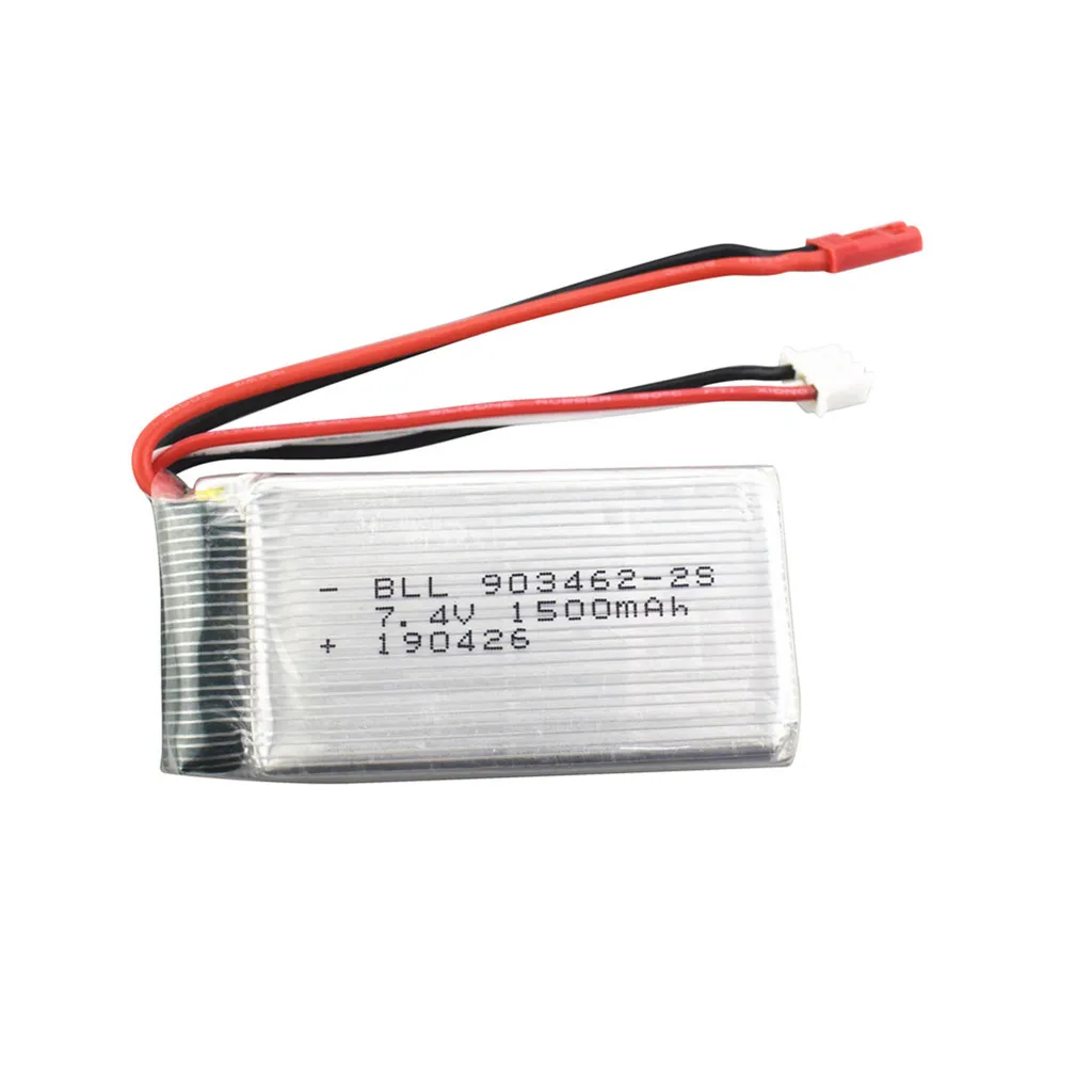 7.4V 1500mAh Battery For WLtoys V913 RC Helicopter / L959 / WL912 Car Spare Parts Accessories