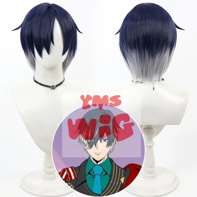 

Shall we Date Obey Me! Cosplay Wig Short Heat Resistant Synthetic Hair Halloween Carnival Party Role Play