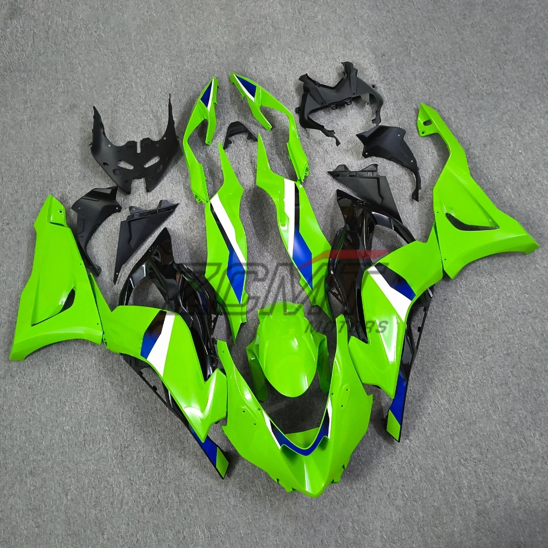 Motorcycle Molding Fairing for Kawasaki ZX6R 636 2024-2026 New Green Gloss Fairings Kit for ZX 6R 24 25 26 Bodyframe Protective