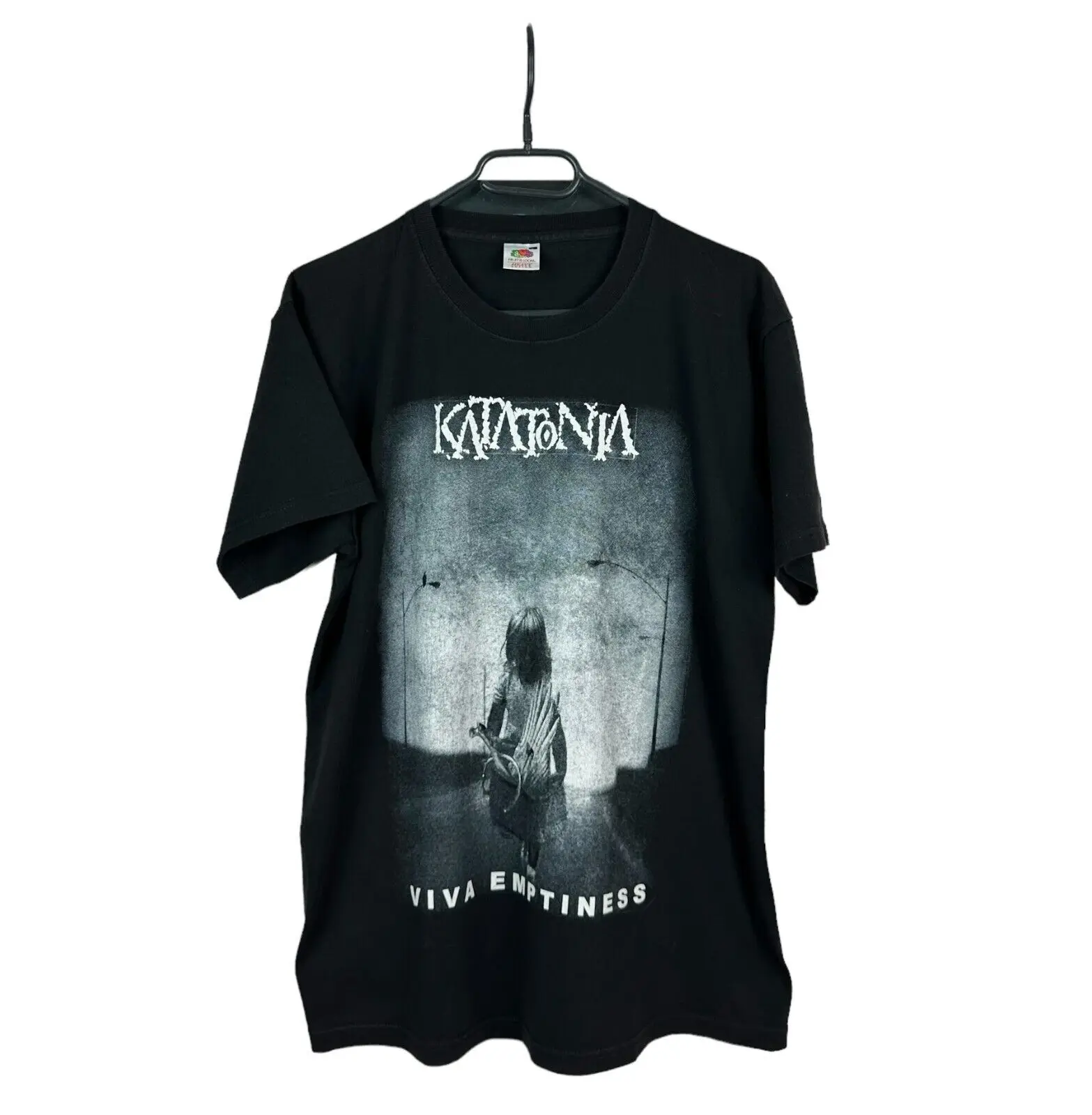 Vintage Katatonia Viva Vazio Banda Camisa, T-shirt, Tamanho Raro, M