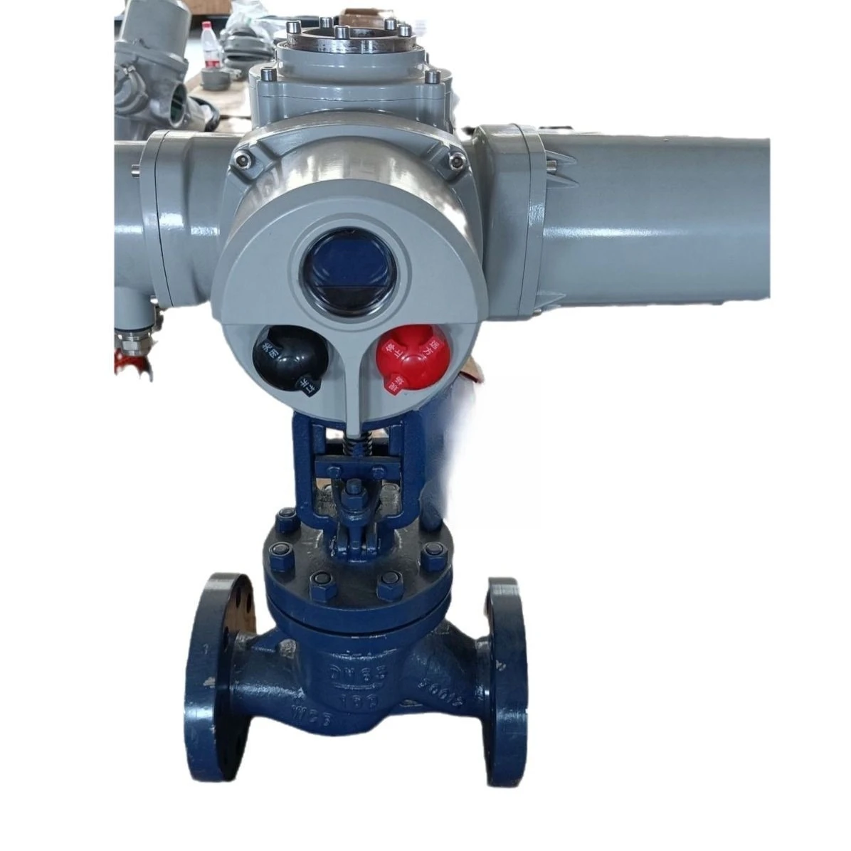 Manual Globe Valve Retrofit Electric J41H Multi-turn Actuator