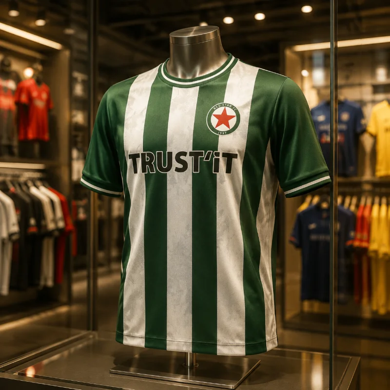 Hot Selling Red Star Fan Jersey 3D Printed Casual Sports Comfortable Quick Drying T-shirt, Suitable for Adults and Children