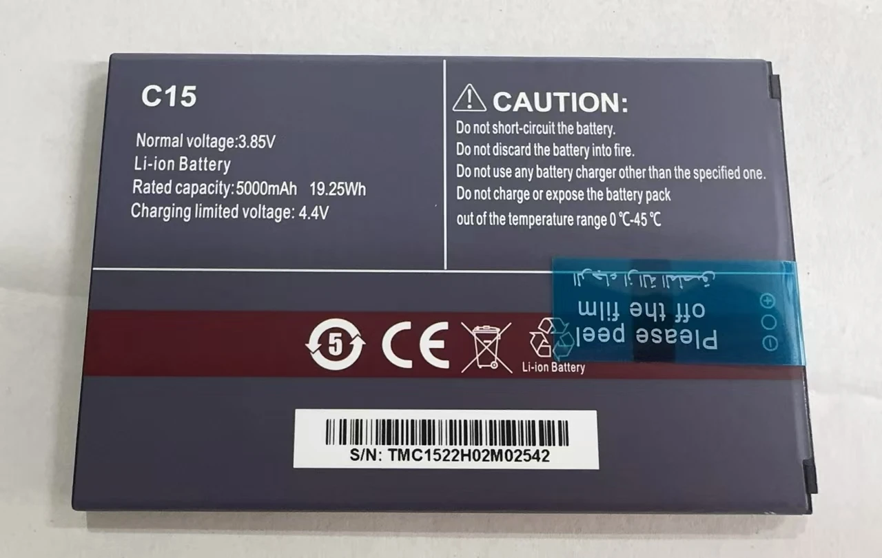 100% Original New Battery For Cubot C15  C15 C11 C25 A8 J9 Smartphone 1 5000mAh High Capacity Fast Shipping