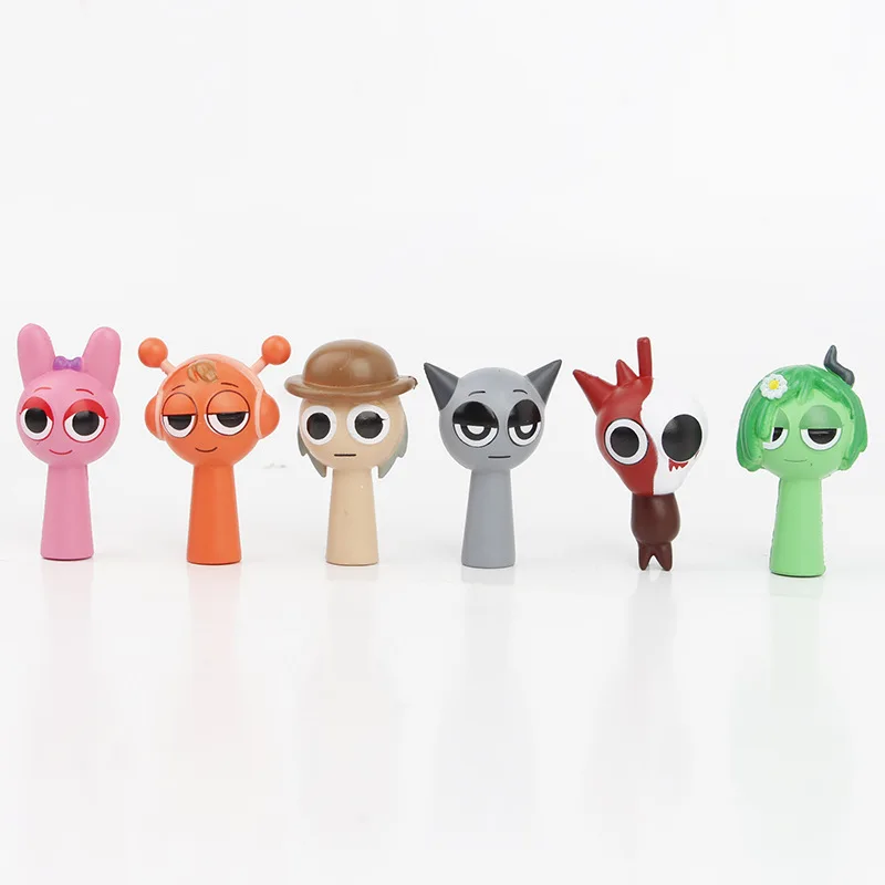 New Sprunki Plush Incredibox Rhythm Game Toy Friction Sensory Stress Relief Fun