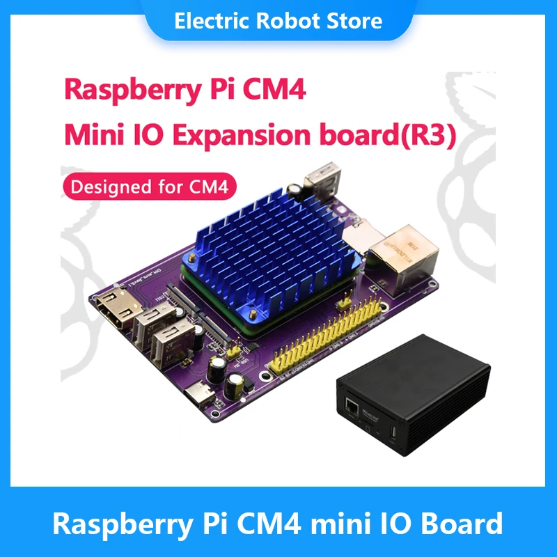 

Raspberry Pi CM4 mini IO Board(R3),Raspberry Pi 3 B+, HDMI Giga Ethernet Type-C USB,case heat sink KALI Ubuntu,Pi OS 4G LTE MINI