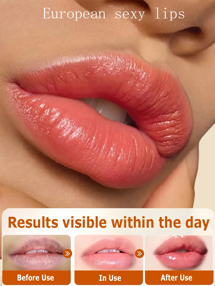 Máscara Plumper de Óleo para Cuidados com os Lábios Rechonchudos Soro Plumping