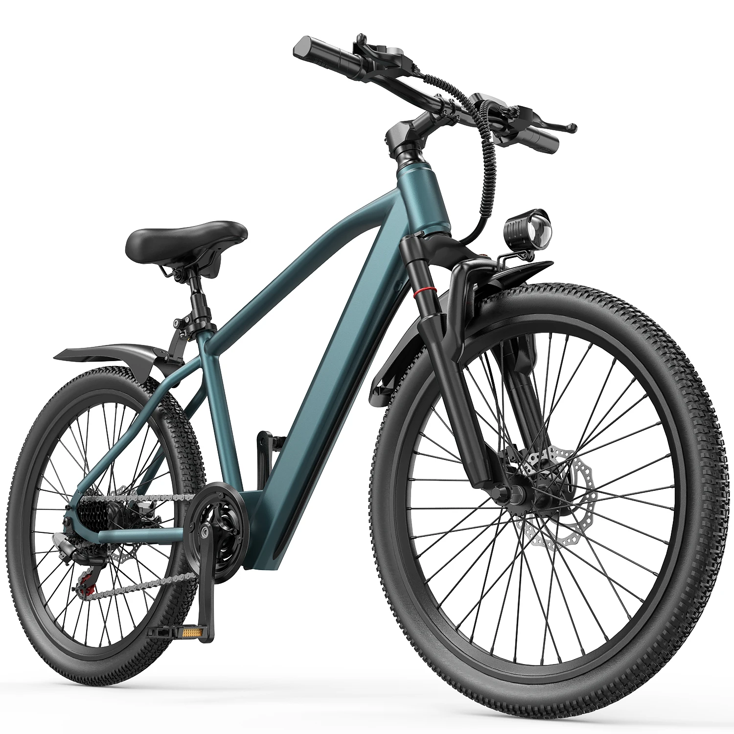 

26" 24" Electric Mountain E Bike For Adults, 36V 10.5AH 13.5AH Battery Electric Motorcycle, 750W Peak Motor 19.8 MPH 37.9MILES Electric Ebike, 7/21-Speed Gears Electric Dirt Bike For Adults, Cheap Adults Electric Mountain Bicycle