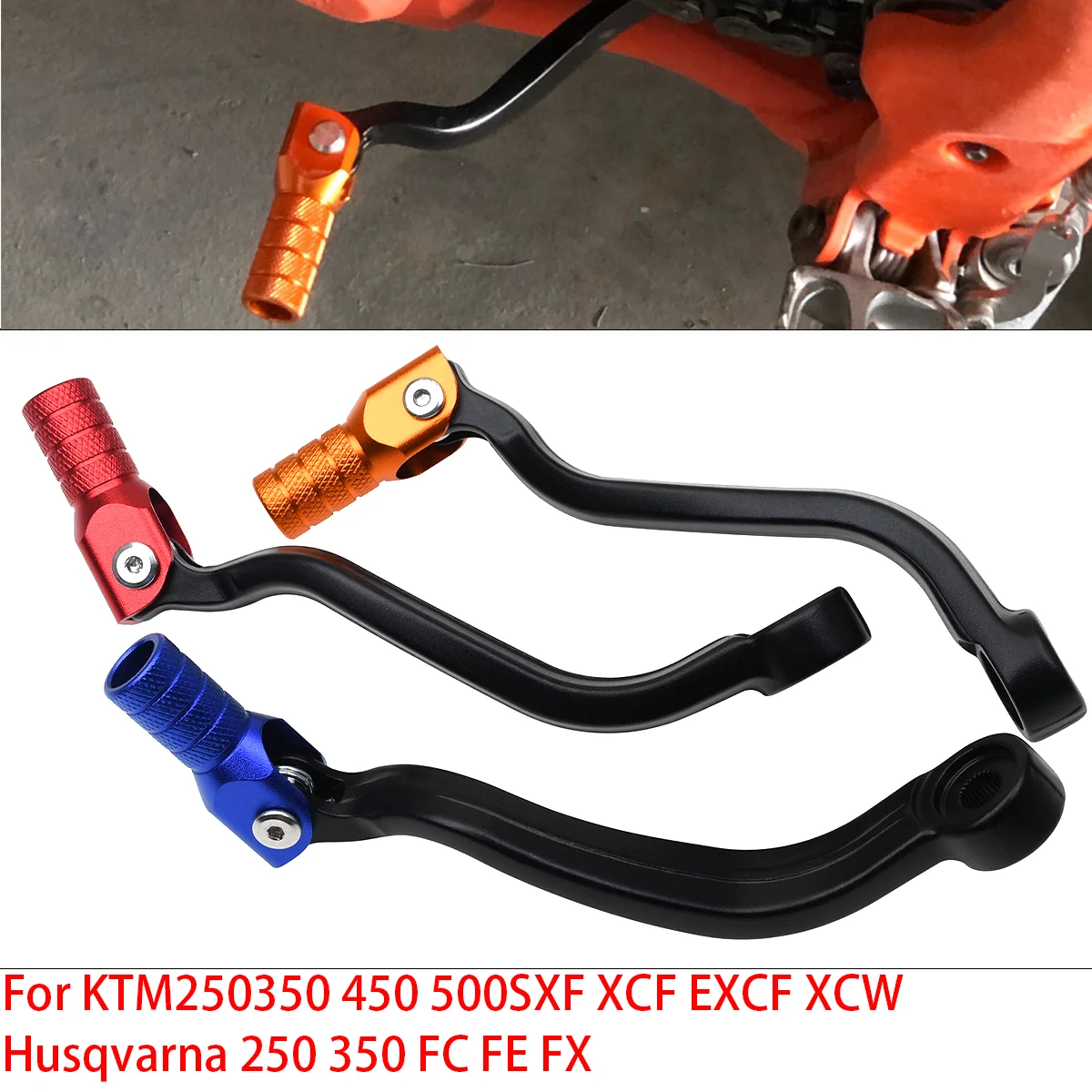 Durable Motorcycle Shifter Pedal Gear Shift Lever Modified Parts For KTM 690 ENDURO R SMC R Husqvarna 701 ENDURO SUPERMOTO