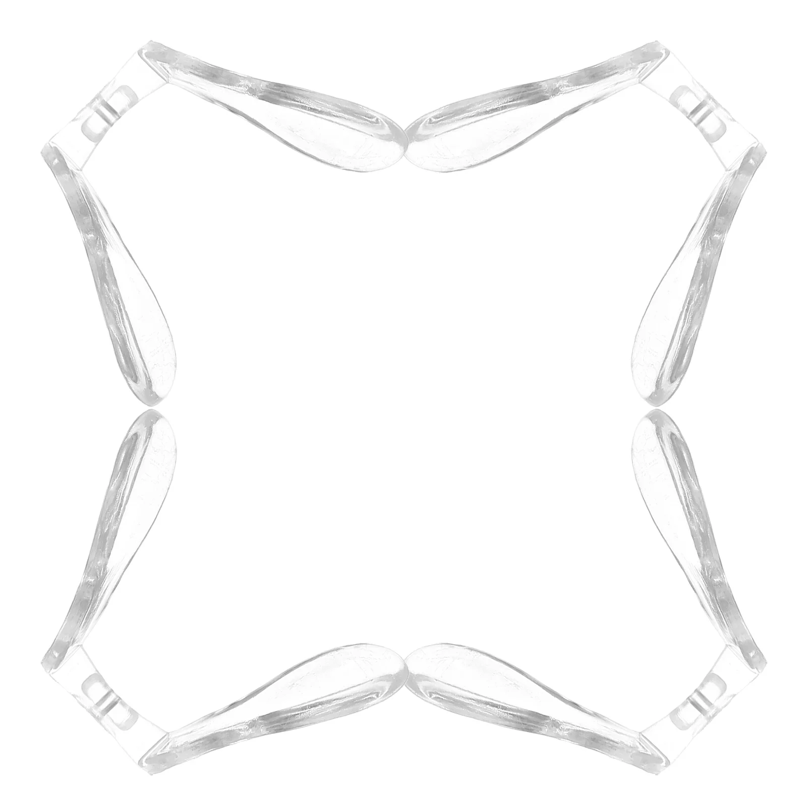 

4 Pcs Glasses Nose Pads Eyeglasses Guard Anti Slip Ear Cushion Holders Tighten The Screws