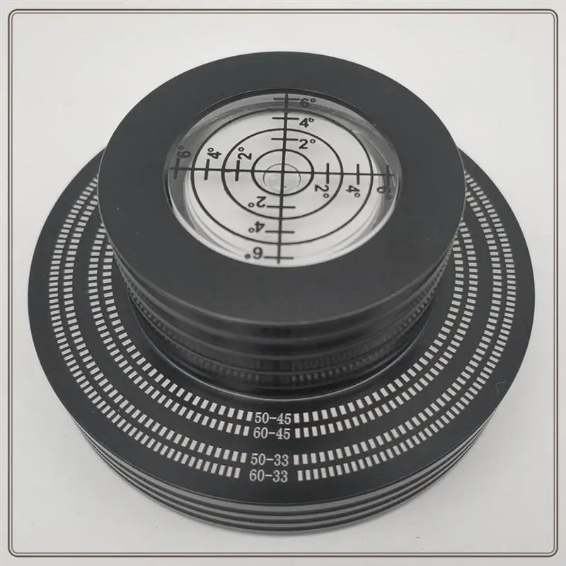 レコード重量 LP ビニールレコードクランプレベルターンテーブルスタビライザー振動プレーヤー交換部品アクセサリーブラック