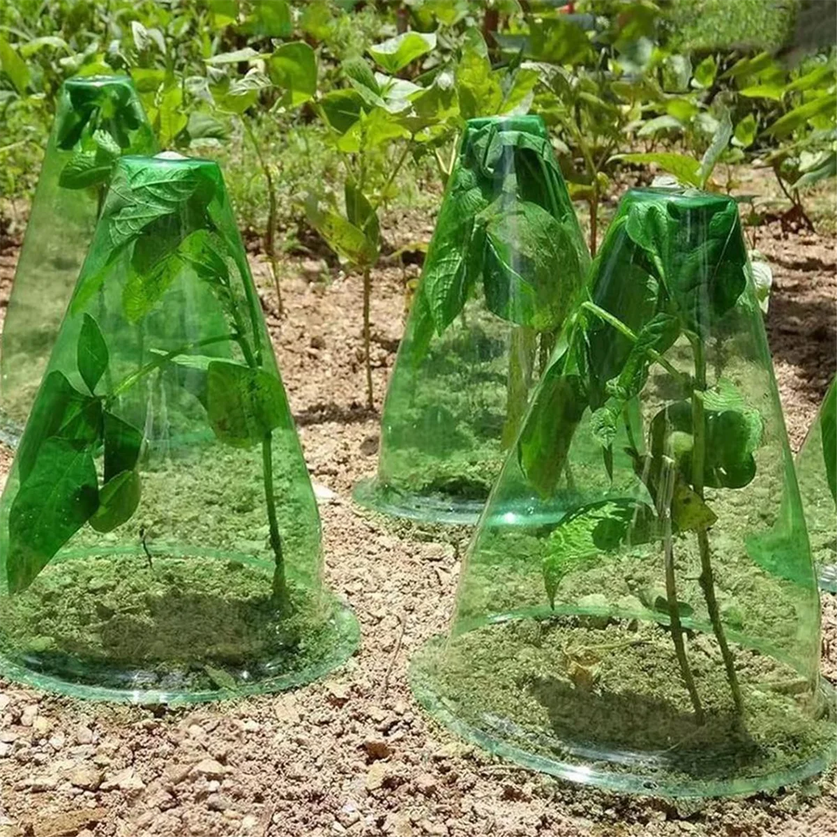 12pcs/Set Garden Cloches for Optimal Plant Growth and Protection Suitable for Various Plants Covers to Protect Plants