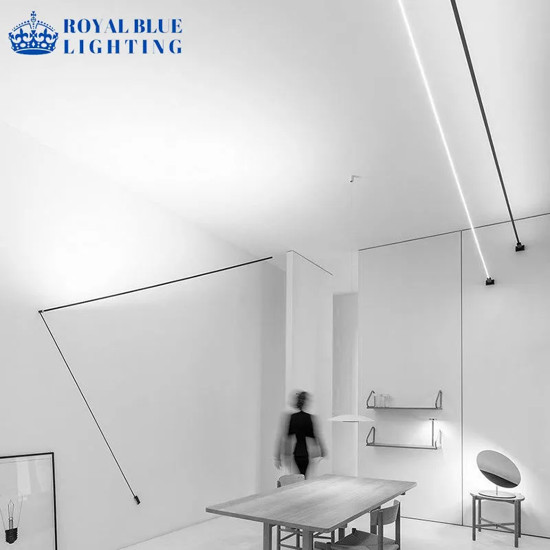 2023 New LED Skyline Lamp Steel Pendant Light Minimalist Simple Creative Linear  Designer AntiGlare Wall Lamp Variable Bar  Room