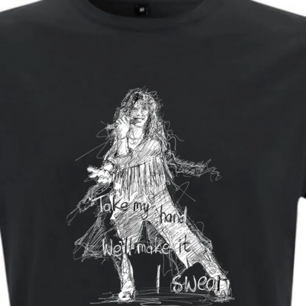 32 127_Jon_Bon_Jovi تي شيرت بنمط مرسومة يدويًا على الطراز الهزلي لكل من الرجال والنساء في الصيف #2