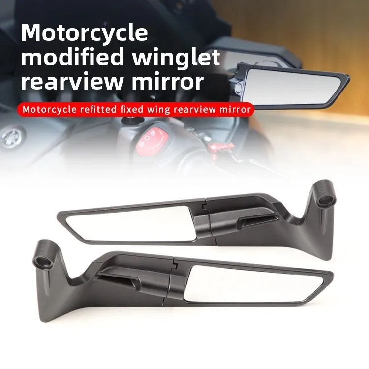

For Honda YAMAHA MT07 BMW KTM Kawasaki DUKE Accessories Motorcycle Mirrors Wind Wing Side Rearview Rotate Adjustable Mirrors