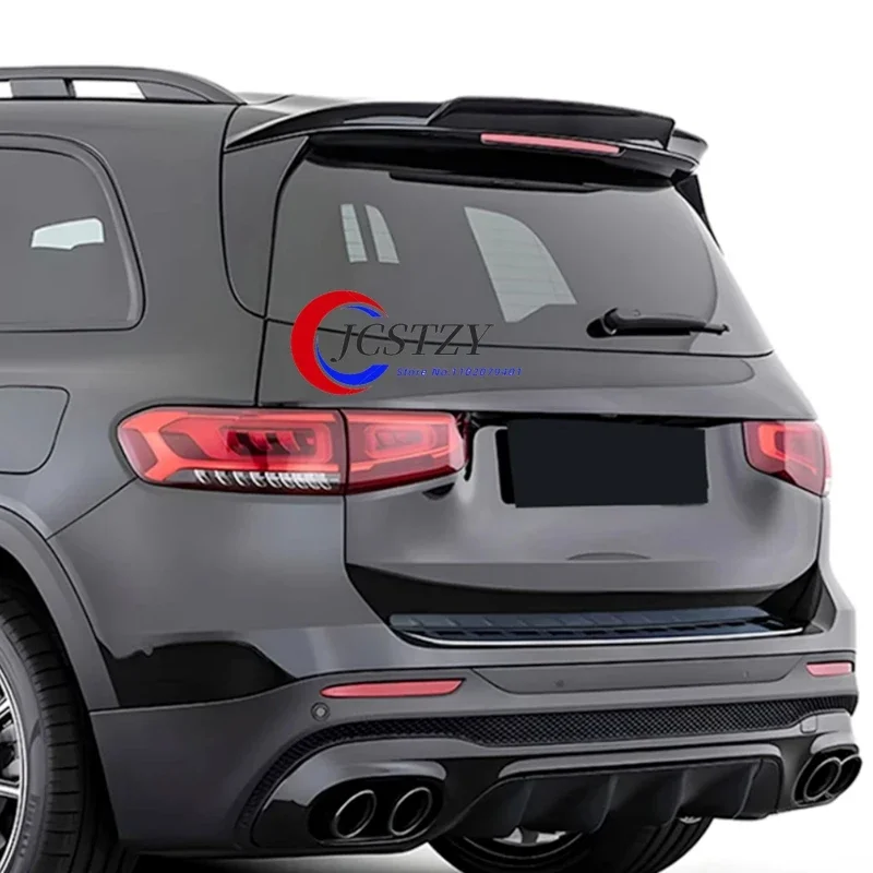 For Mercedes Benz W166 GLE W166 ML Class 350 400 450 500 43 63  2012-2018 Car Rear Trun Roof Lip Spoiler Wing Trims