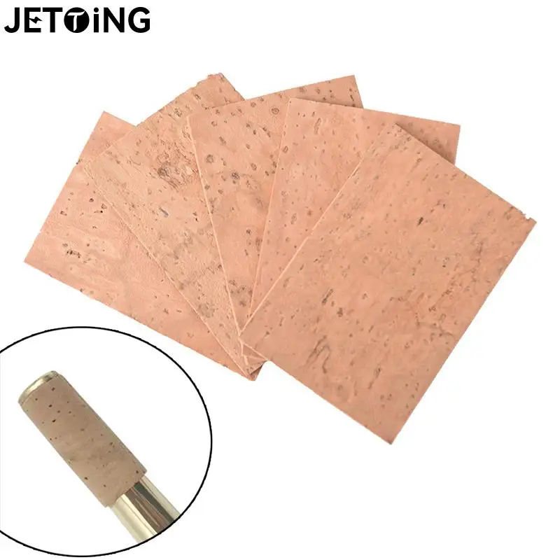 5pcs/pack Saxophone Corks Soprano/ Tenor/ Alto Neck Cork Saxophone Parts Musical Instrument Accessories 61x39x2mm