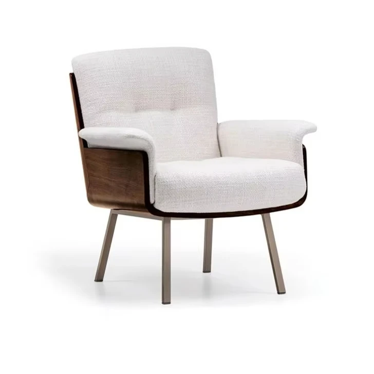

！@Minimalist Italian Designer Office Chair Modern Solid Wood for Light Luxury Restaurant Conference and Living Room Use