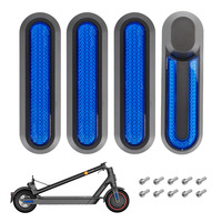 Electric Scooter New Wheel Cover Hub Cap Protective Shells Reflective Stickers for Xiaomi Mi 1S Pro 2 M365 Scooter Accessories