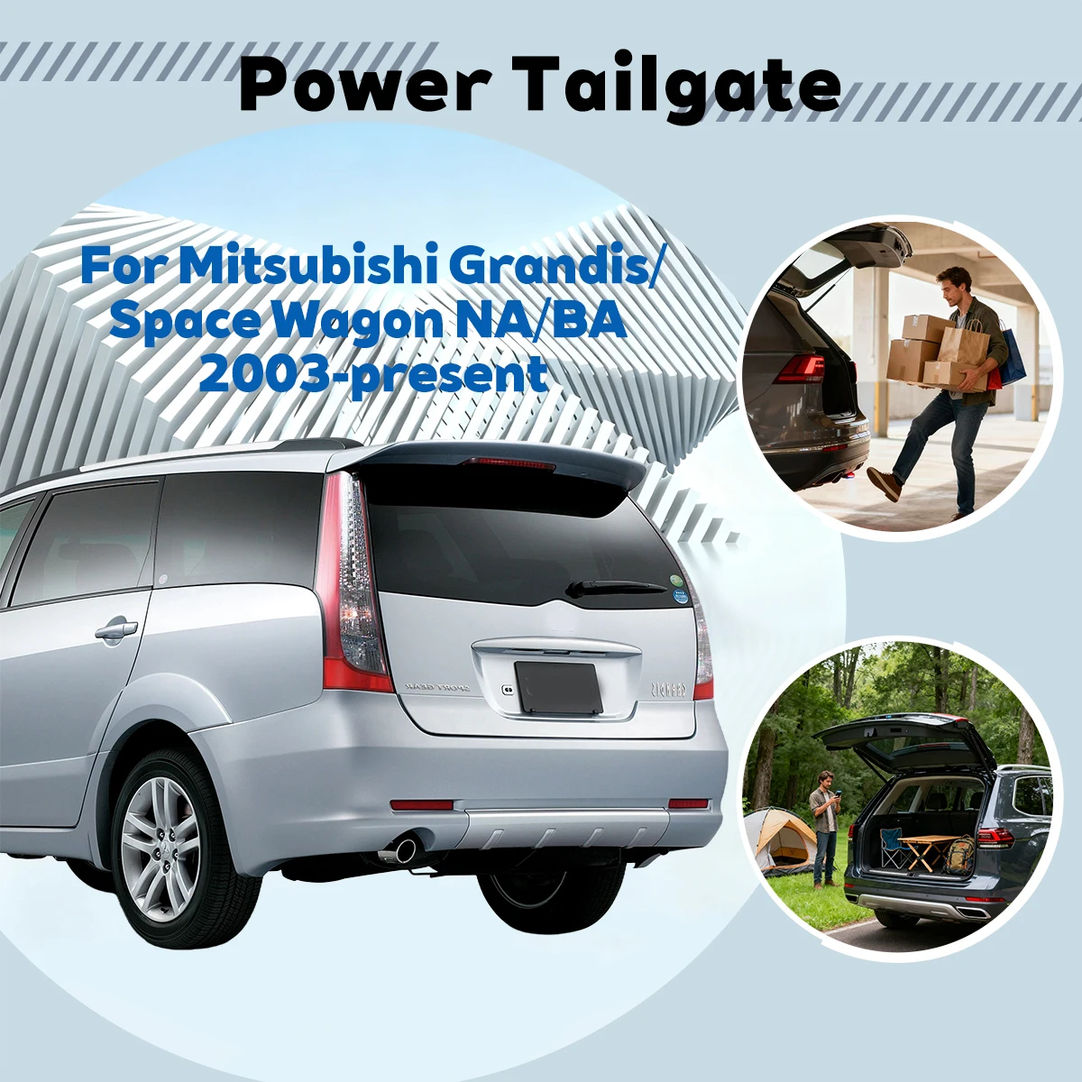 

Для Mitsubishi Grandis/Space Wagon 2003-настоящий подъемный модуль автоматического подъема электрического замка задней двери, система закрытия