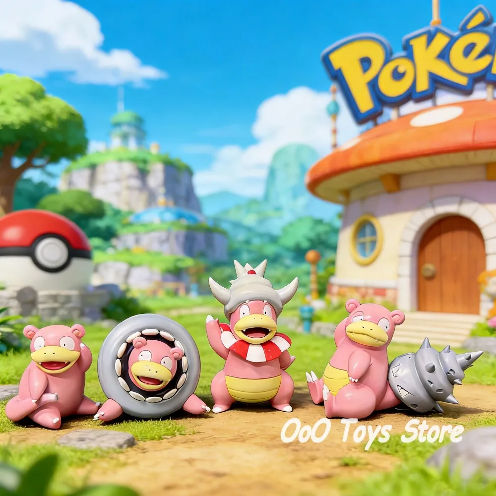 

Аниме-фигурка Покемон: Комбинированные фигурки Слоупоук, ПВХ-статуэтка, настольное украшение, коллекционная модель, игрушки, подарки, 5.5-10 см