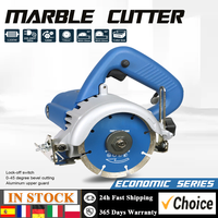 1200W Marble Cutter Ceramic Tile Cutting Machine Tile Saw Power Tile Masonry Saw 0-45 Degree Bevel Cutting 0-32 Depth Adjusting