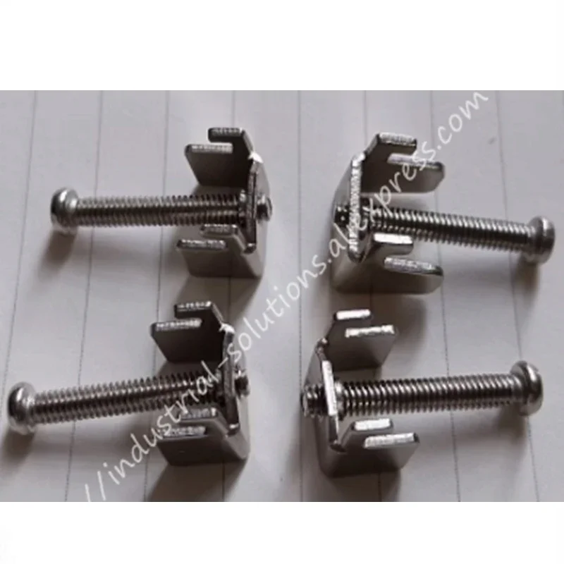 A Set 4pcs Installation Buckle Fixing Bracket For Weinview 7 Or 10 Inch Touch Panel