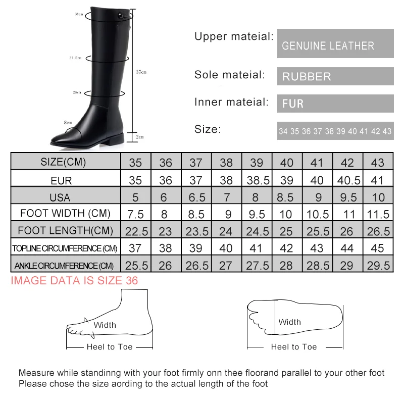 AIYUQI Women Long Boots 2024 New Genuine Leather Short Velvet Women Roman Boots Low Heel Large Size Riding Boots Women