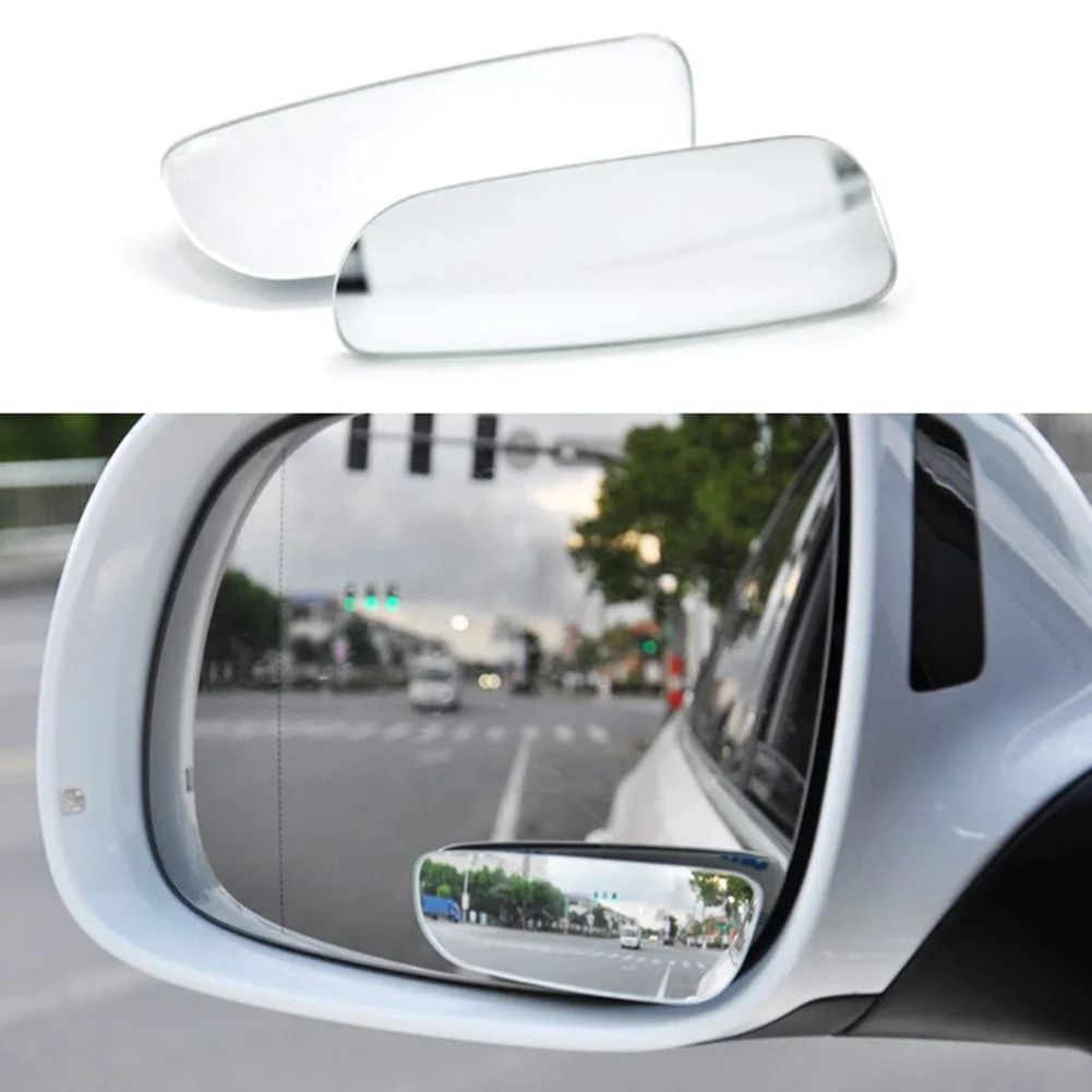 

Wide-Angle Rearview Mirror Blind Spot Car Convex Exterior Parts Truck Waterproof 2pcs 360 Degree Automatic New