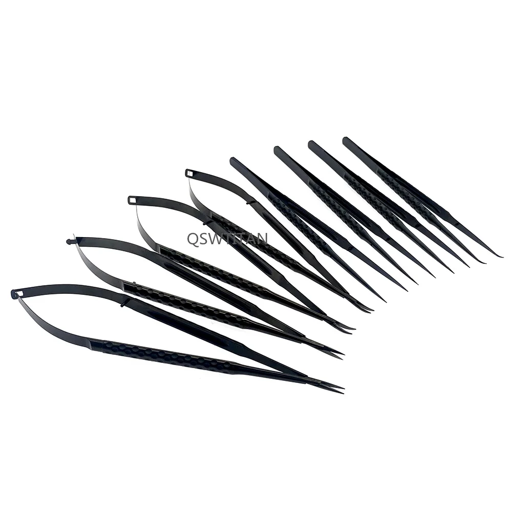 Micro Scissors Needle Holder Forceps Neurosurgery Microsurgical Orthopedic Instruments  Ophthalmic