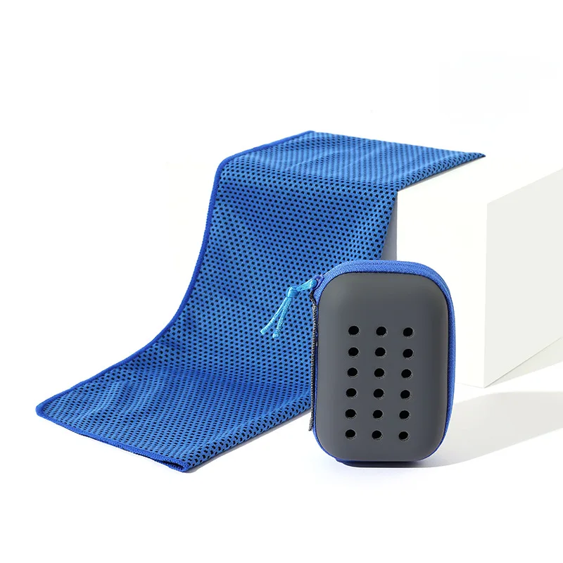 Summer sports running fitness use ultra-fine fiber towels, soft and breathable cool towels, ice sensation cooling towels, portab