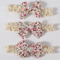 Beige Red floral