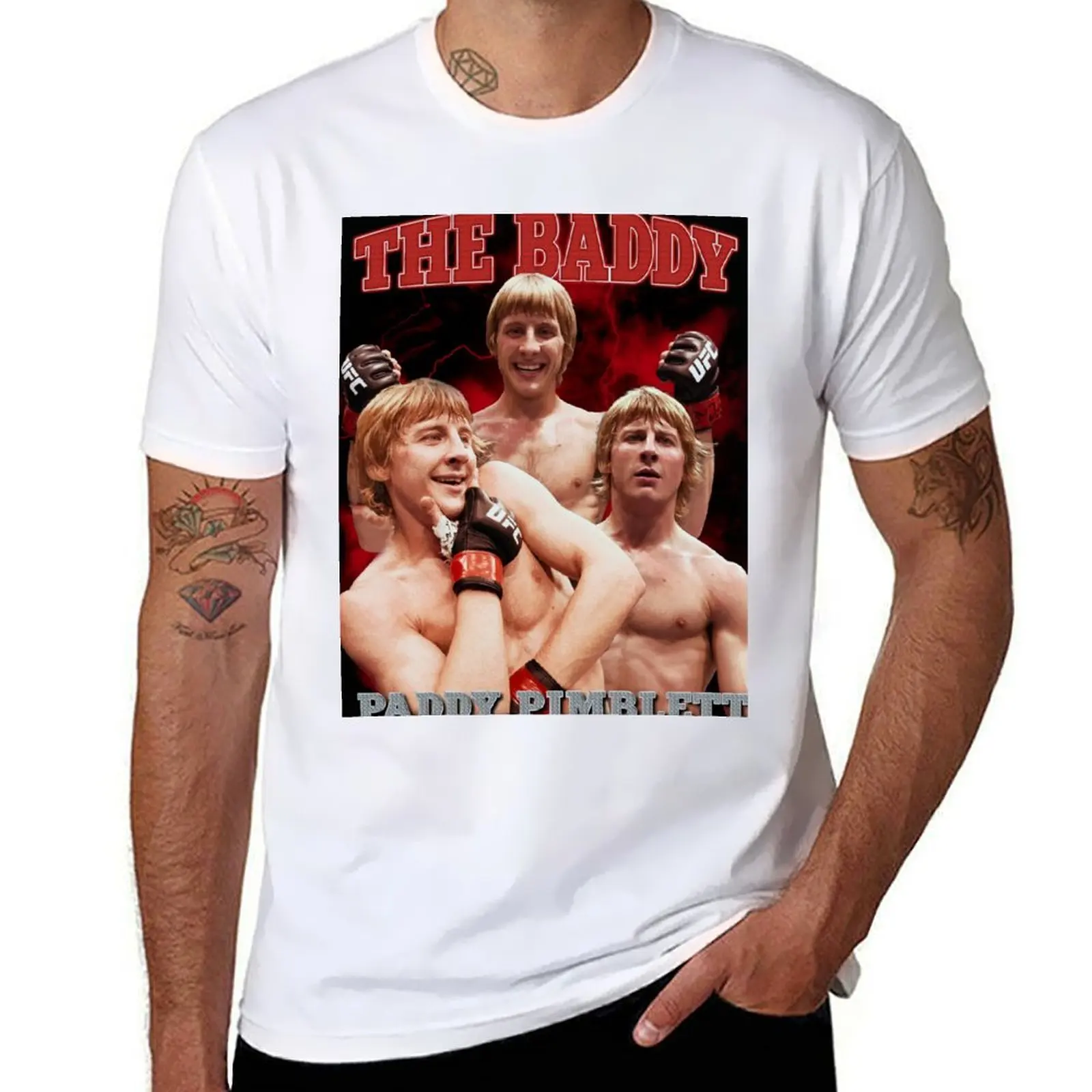 

Bootleg Pimblett The Paddy Buddy Baddy The Paddy Pimblett T Tee T-Shirt Plus Size Everyday Tee Shirt