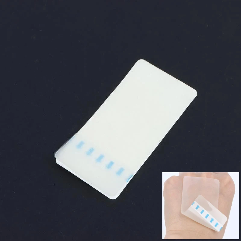【H】1Pcs Self-Adhesive Bed Sore Bandages Hydrocolloid Roll For Wound Care Hydrocolloid Patch Bandages Highly Absorbent For Burn