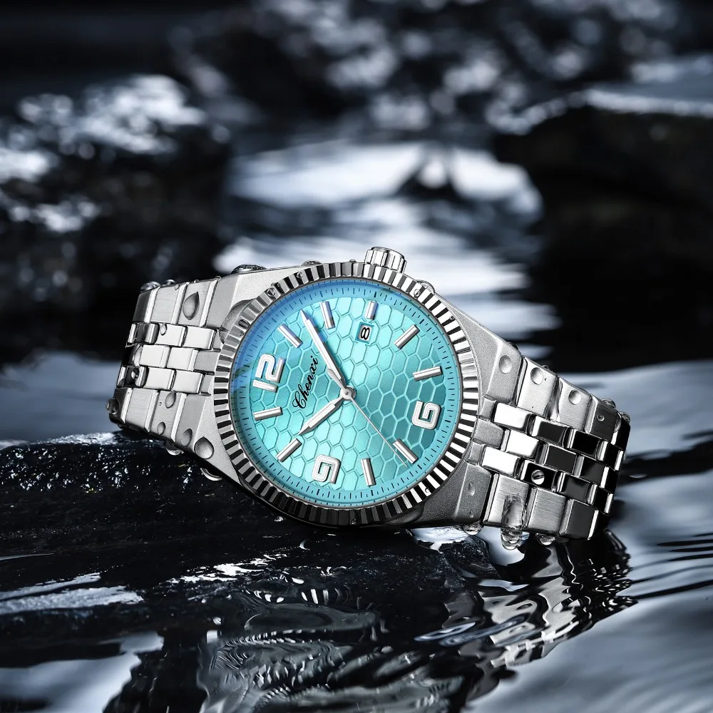 CHENXI 8280New Luxury Steel Strap Mens Watch Fashion Business Waterproof Calendar Watches for Men Relogio Masculino Reloj Hombre