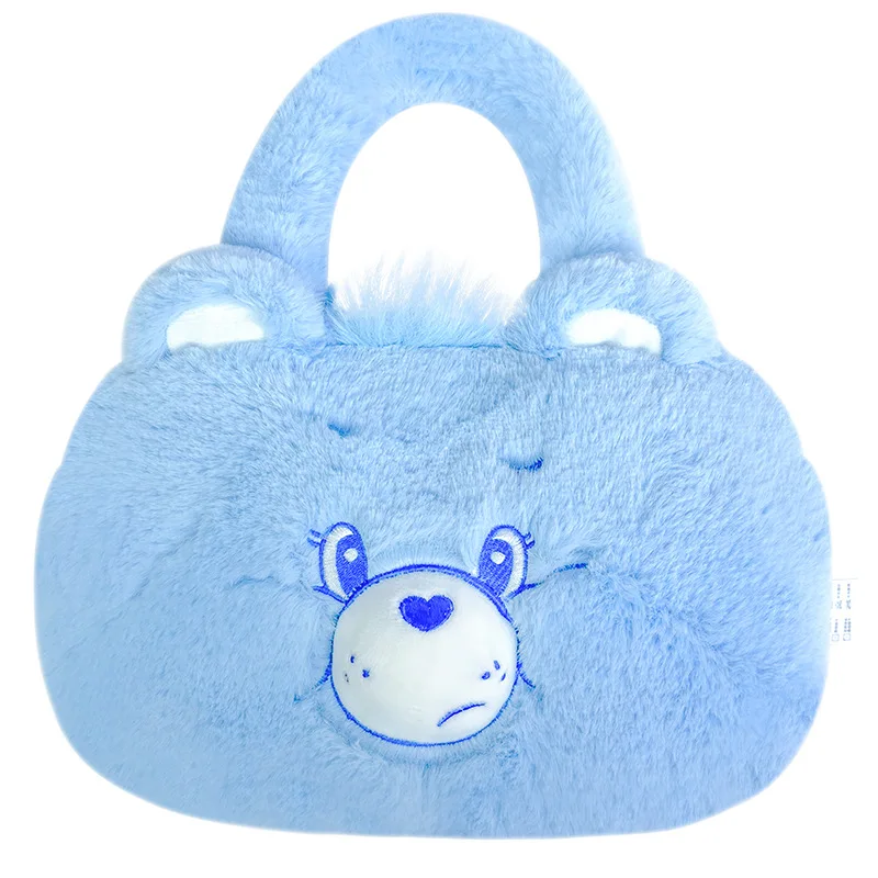 Miniso Genuino Carebears Care Bear Borsa Serie Arcobaleno Orso Borsa per bambole Regalo di compleanno per bambini Regalo di Natale