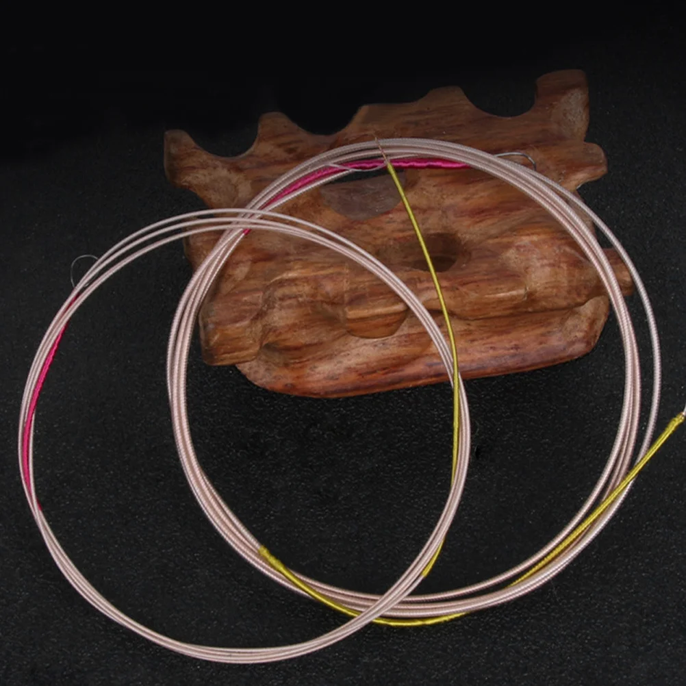 

4pcs Professional Pipa Strings Steel Wire Durable Sound Resonance Musical Instrument Accessories Practice String For Chinese