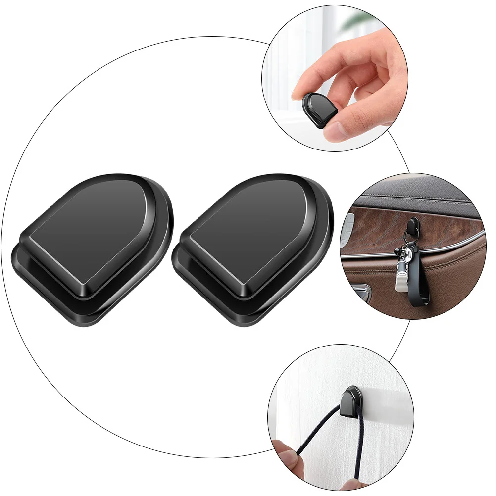 

8 шт. автомобильная вешалка из АБС-пластика, крючок для спинки сиденья, органайзер для заднего сиденья автомобиля, многофункциональный подвесной держатель для хранения, крючки для заднего сиденья автомобиля