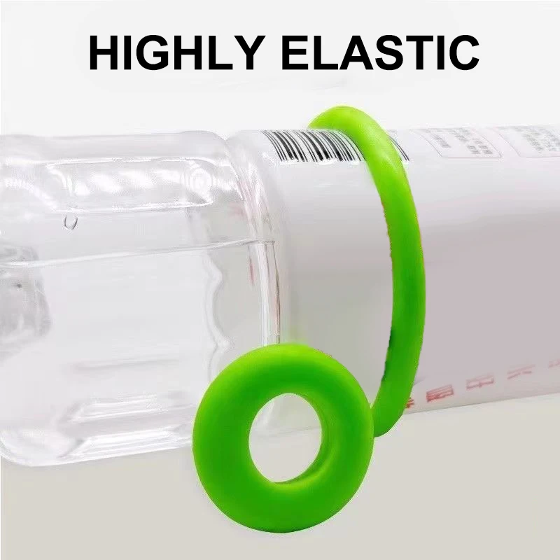 △ 10PCS Retaining Protector Fishing Pole Anti-slip Stopper Fish Rod Stand Stop Silicone Ring Anti-Skid Hand Rod Stopper Clip view 6
