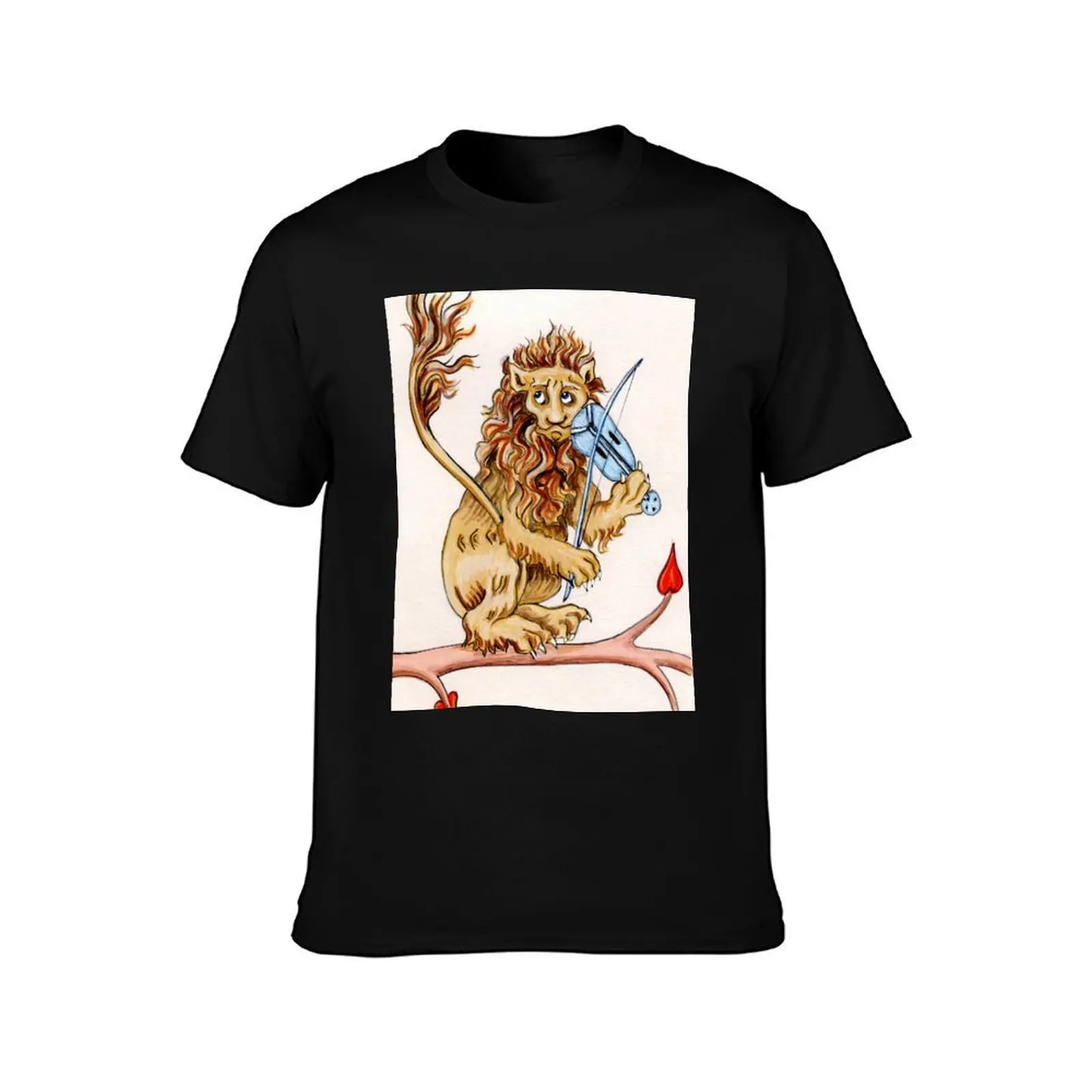 THE FIDDLING LION T-Shirt Summer Holiday T-Shirt